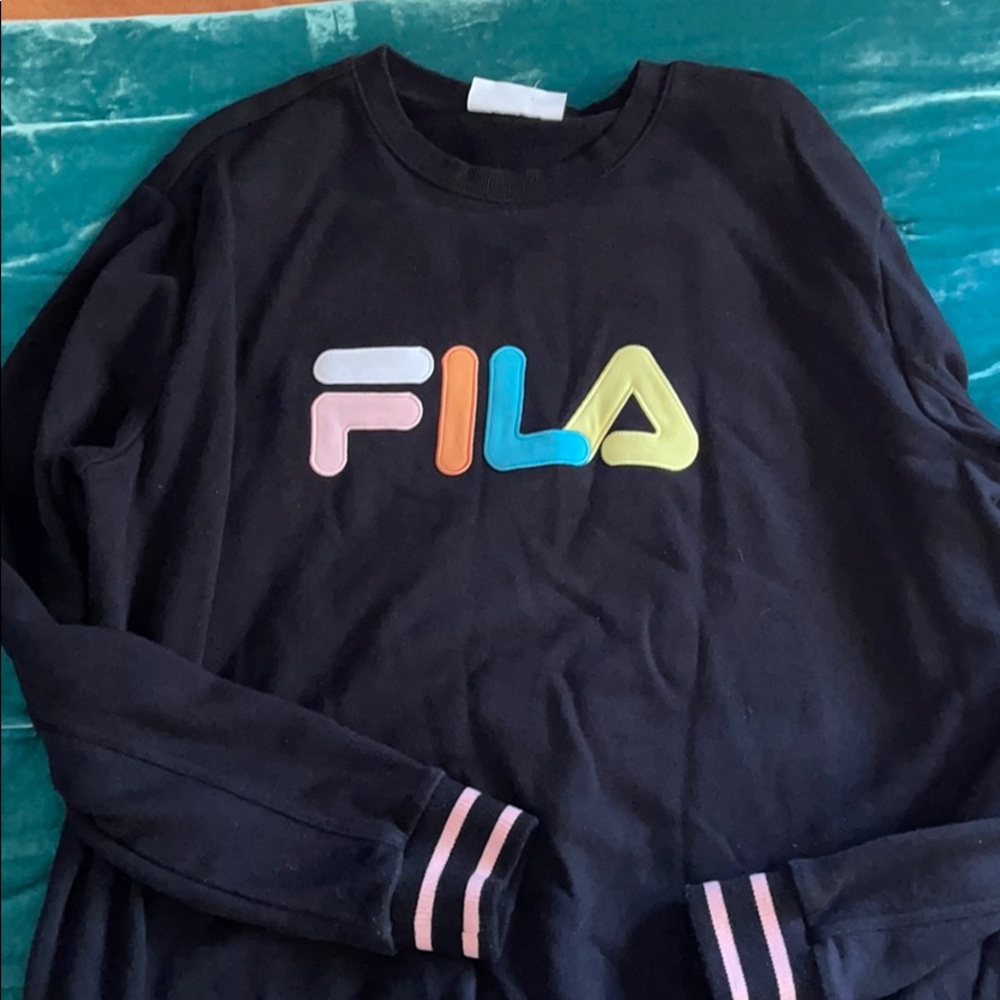 FILA Women’s Crewneck Sweatshirt Sz XXL